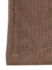 Close-up of a brown textured fabric on a white background