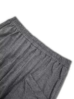 Gray sweatpants on a white background