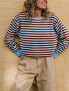 Striped Crew Neck Sweater
