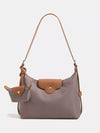Nylon Hobo Shoulder Bag with Coin Purse