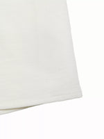 White fabric on a white background