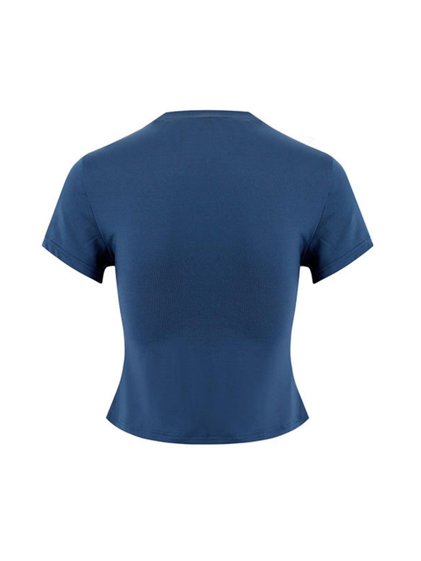Blue t-shirt on a white background