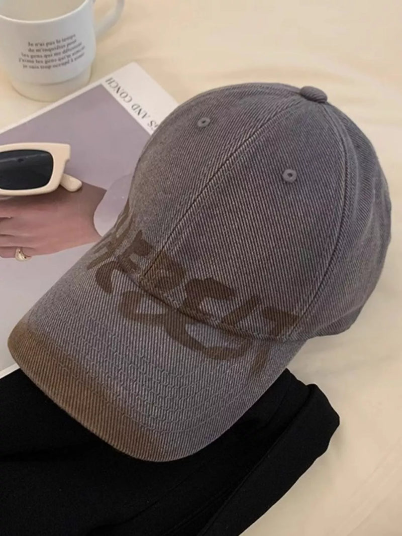 Close up of Letter Casual Baseball Cap