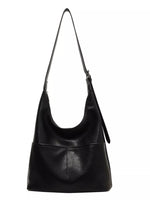 Another full picture of the black Adjustable Strap Shoulder Bag For Women