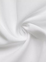 Close-up of white fabric with folds