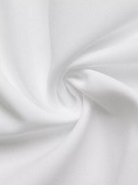 Close-up of white fabric with folds
