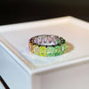 925 Sterling Silver Zircon Ring