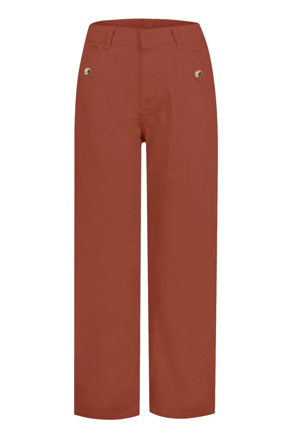 Red pants on a white background