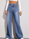 High-Waisted Wide Leg Jeans