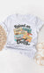 Raised On Dolly Cassette Western Graphic Tee