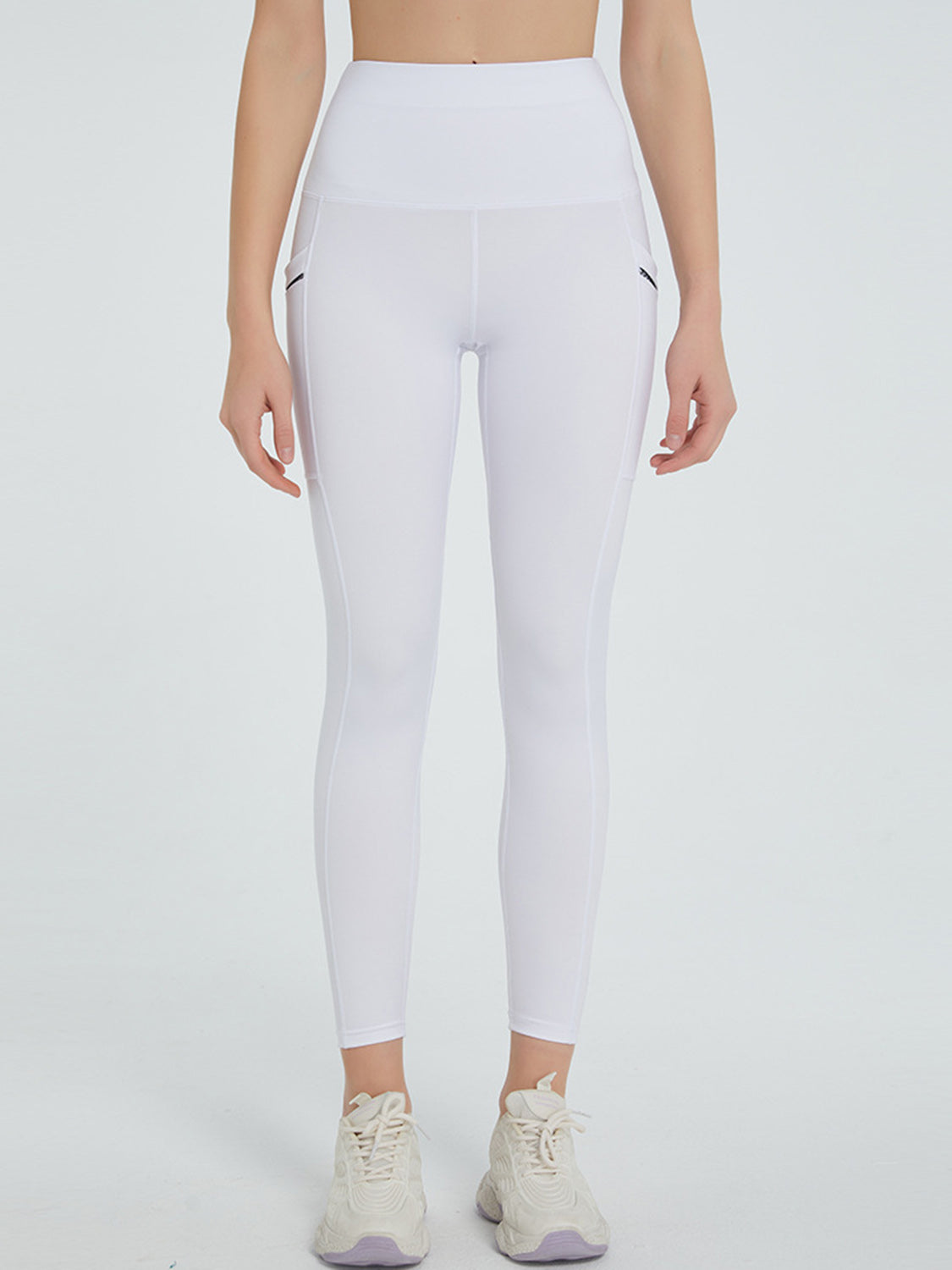 Front view of High Waist Active Leggings