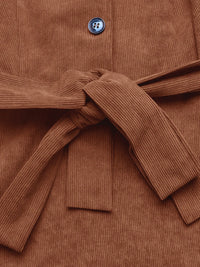 Close up view of the belt on Max-Origin dress