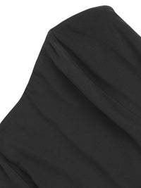 Close-up of a black hijab on a white background