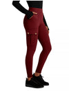 Women Cargo Leggings Buttery Soft High Waist Active Pants