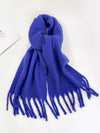 Fringe Solid Color Scarf