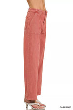 Pink pants on a white background with 'CABERNET' branding.