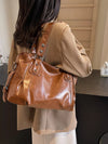 Woman Vintage Style Leather Handbag