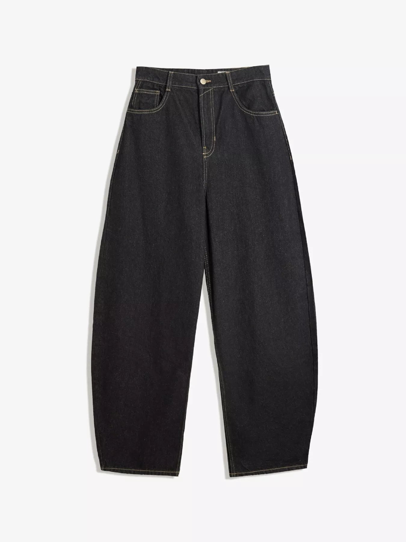 Black jeans on a white background