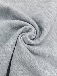 Close-up of gray fabric with a slight texture