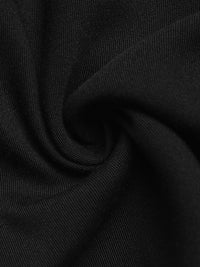 Close-up of black fabric with a textured pattern