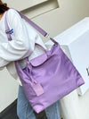 Women's Weekender Overnight Lightweight Oxford Cloth Travel Bag