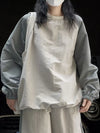 Color-Block Raglan Sleeve Sweatshirt
