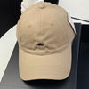 Women Trendy Cotton Baseball Cap with Embroidered Detail