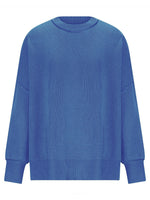 Round Neck Long Sleeve Sweater