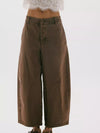 Wide-Leg Cropped Jeans For Women