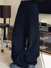 Wide-Leg Cargo Pants
