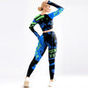 Printed fitness wear
