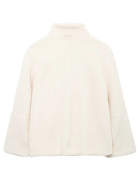 White cape on a white background