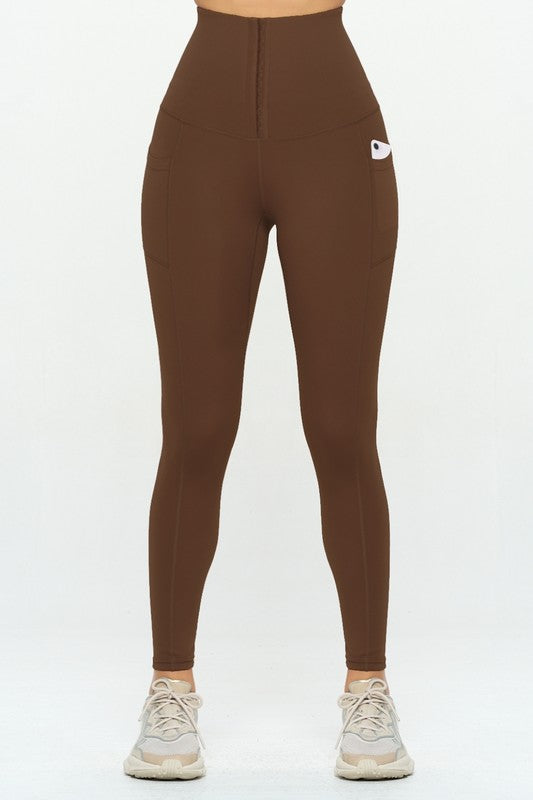 Go out on the town in your brown shaper leggings