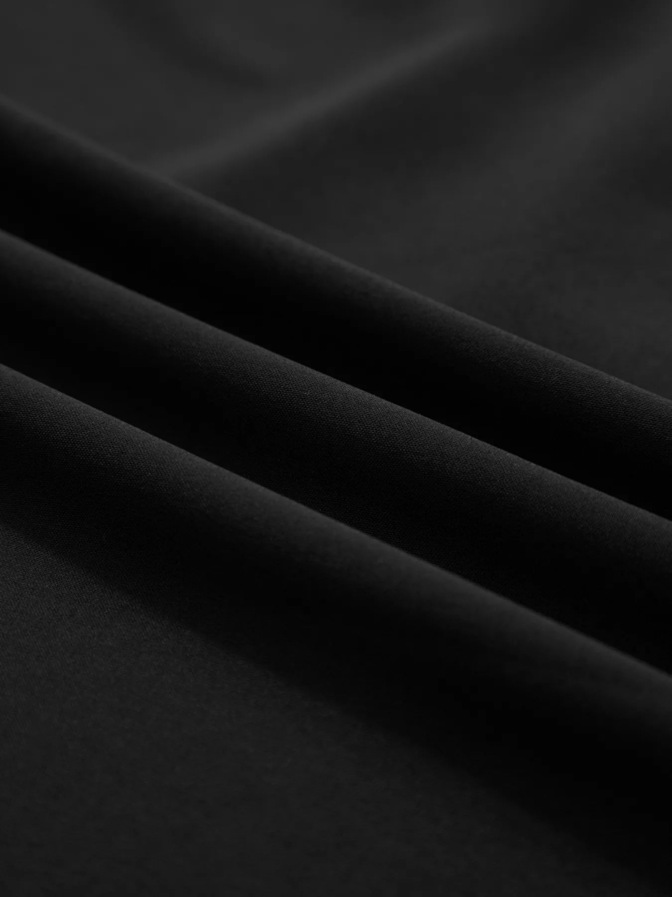 Close-up of black fabric texture