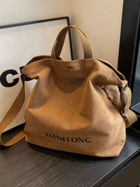Brown bag with 'TIANFLONG' branding on a surface