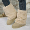 Round Toe Platform Boots
