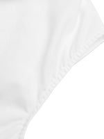Close-up of white fabric texture