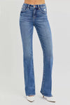 RISEN Full Size Tummy Control High Rise Straight Jeans Plus Size