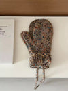 Textured Warm Mittens
