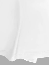 White fabric draped over a gray surface