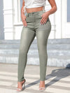 High-Waisted Slim-Fit Jeans For Women