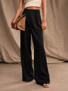 High-Waisted Wide-Leg Pants