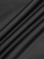 Close-up of black fabric with folds