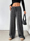 Striped Wide Leg Drawstring Pants