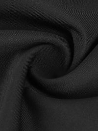 Close-up of black fabric with a subtle texture