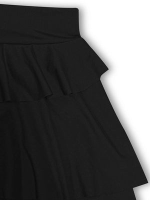 Black skirt on a white background