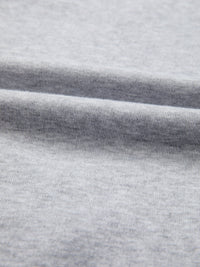 Close-up of gray fabric with a subtle texture