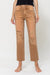 HIGH RISE STRAIGHT CROP JEANS