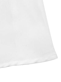 White fabric texture close-up