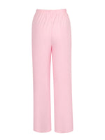 Pink pants on a white background
